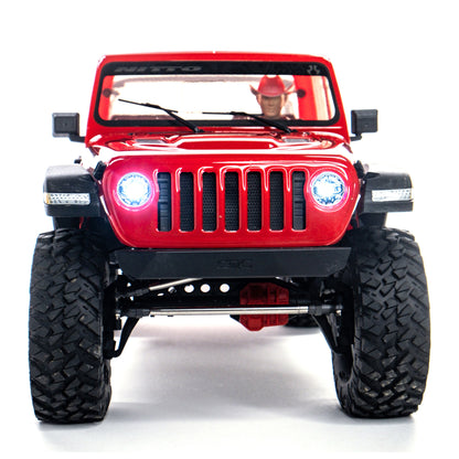 1/10 SCX10 III Jeep JT Gladiator Ready to Run (Red) (AXI03006BT2)