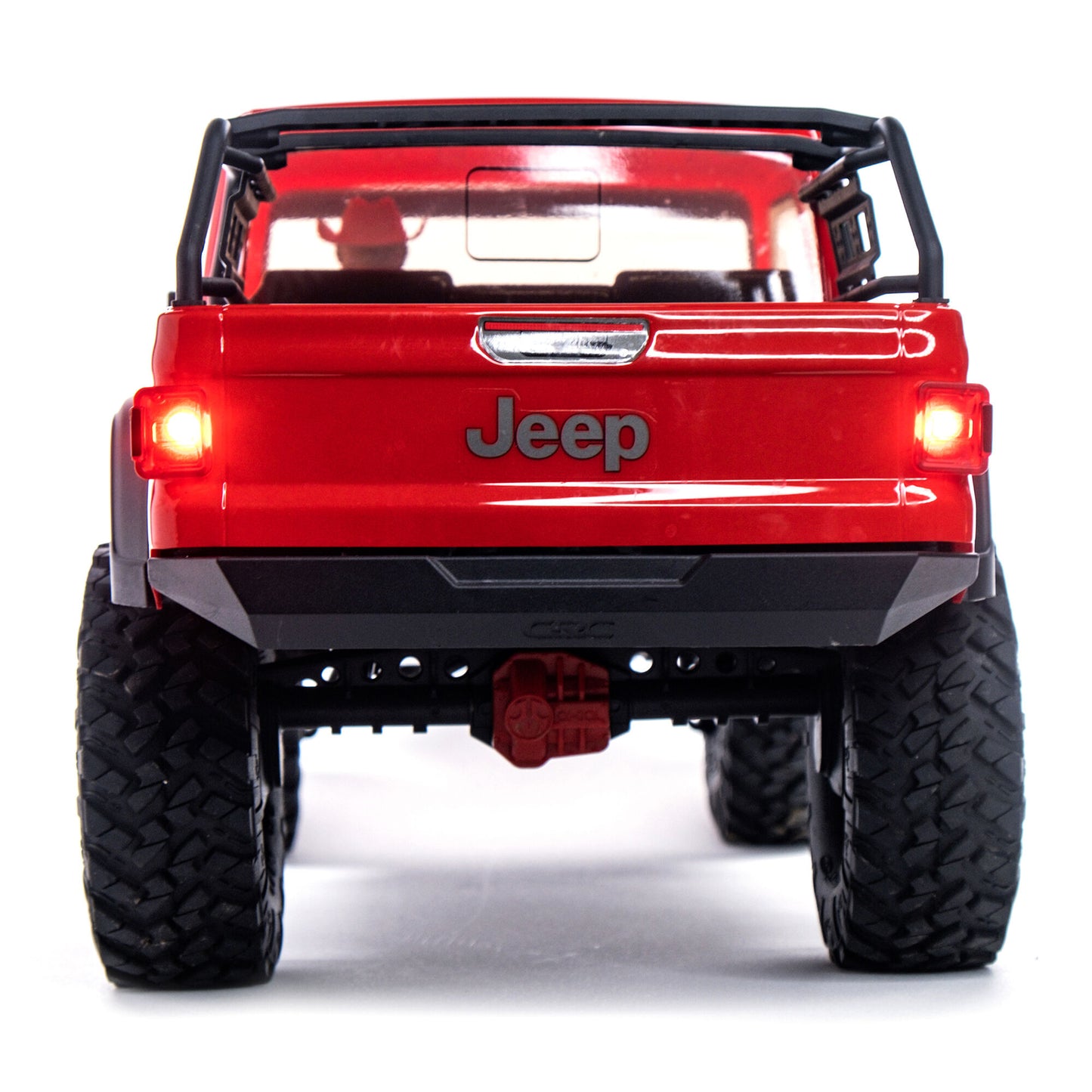 1/10 SCX10 III Jeep JT Gladiator Ready to Run (Red) (AXI03006BT2)