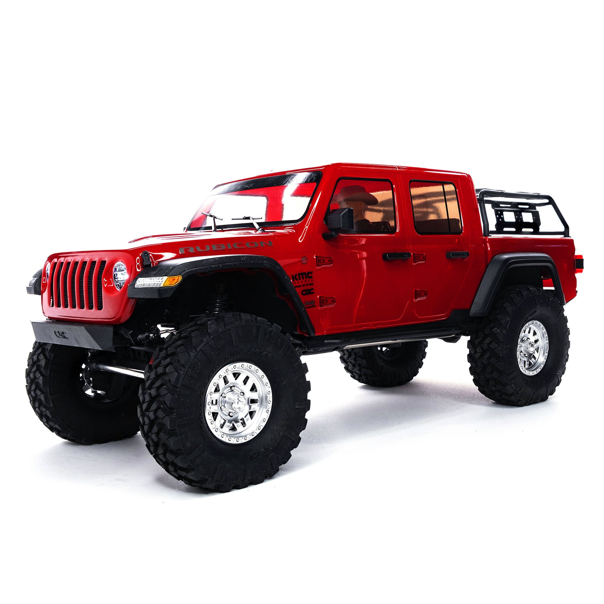 1/10 SCX10 III Jeep JT Gladiator Ready to Run (Red) (AXI03006BT2)_1
