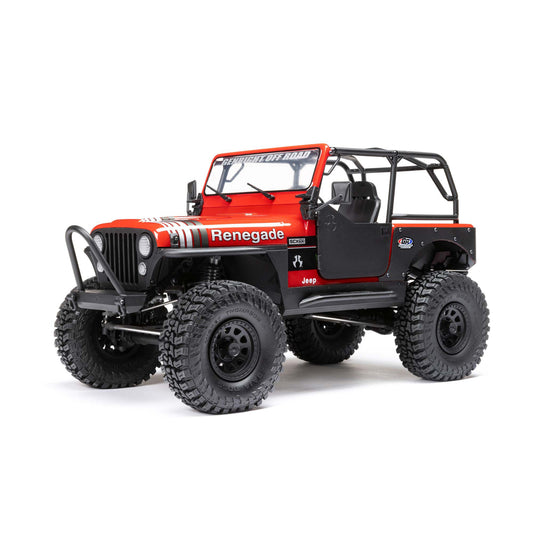 1/10 SCX10 III Jeep CJ-7 Ready to Run (Red) (AXI03008T1)_1
