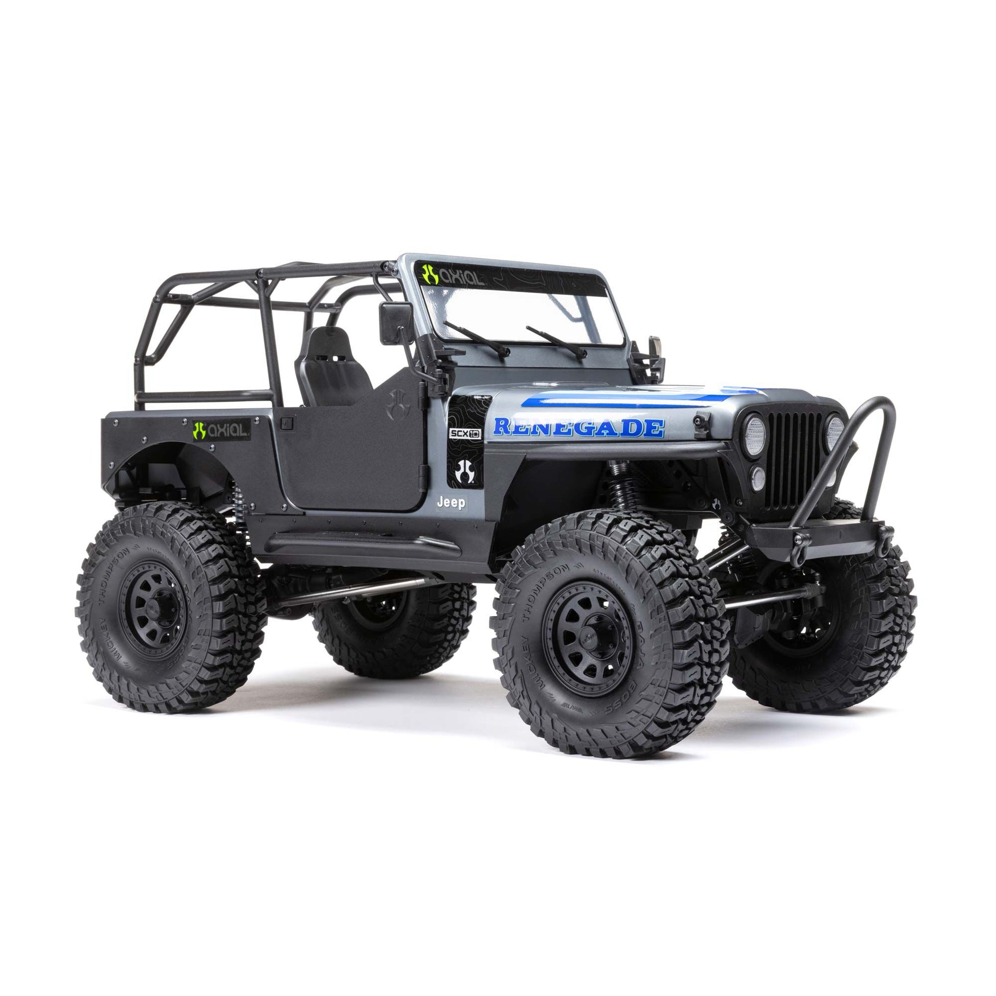 1/10 SCX10 III Jeep CJ-7 Ready to Run (Gray) (AXI03008T2)_7