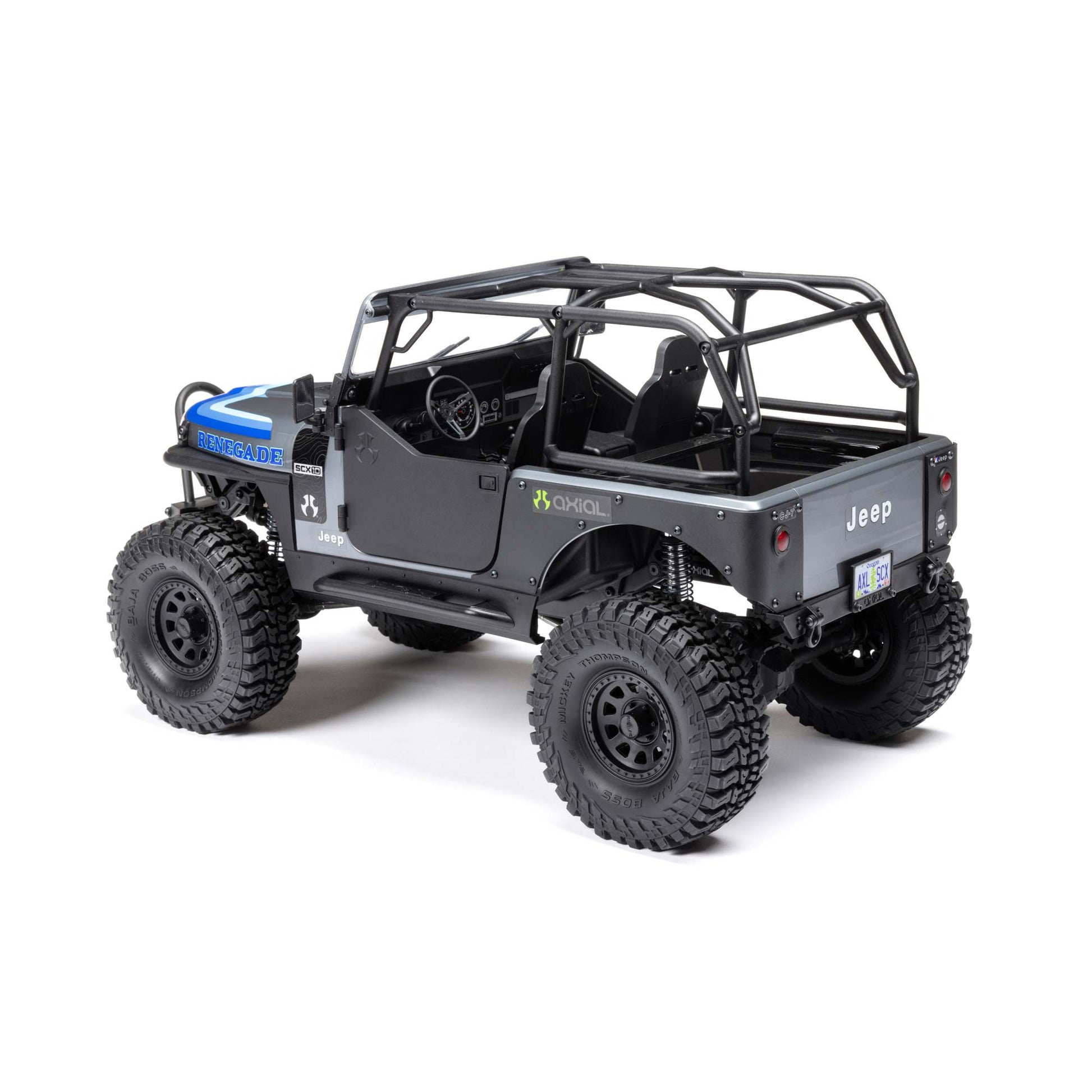 1/10 SCX10 III Jeep CJ-7 Ready to Run (Gray) (AXI03008T2)_5