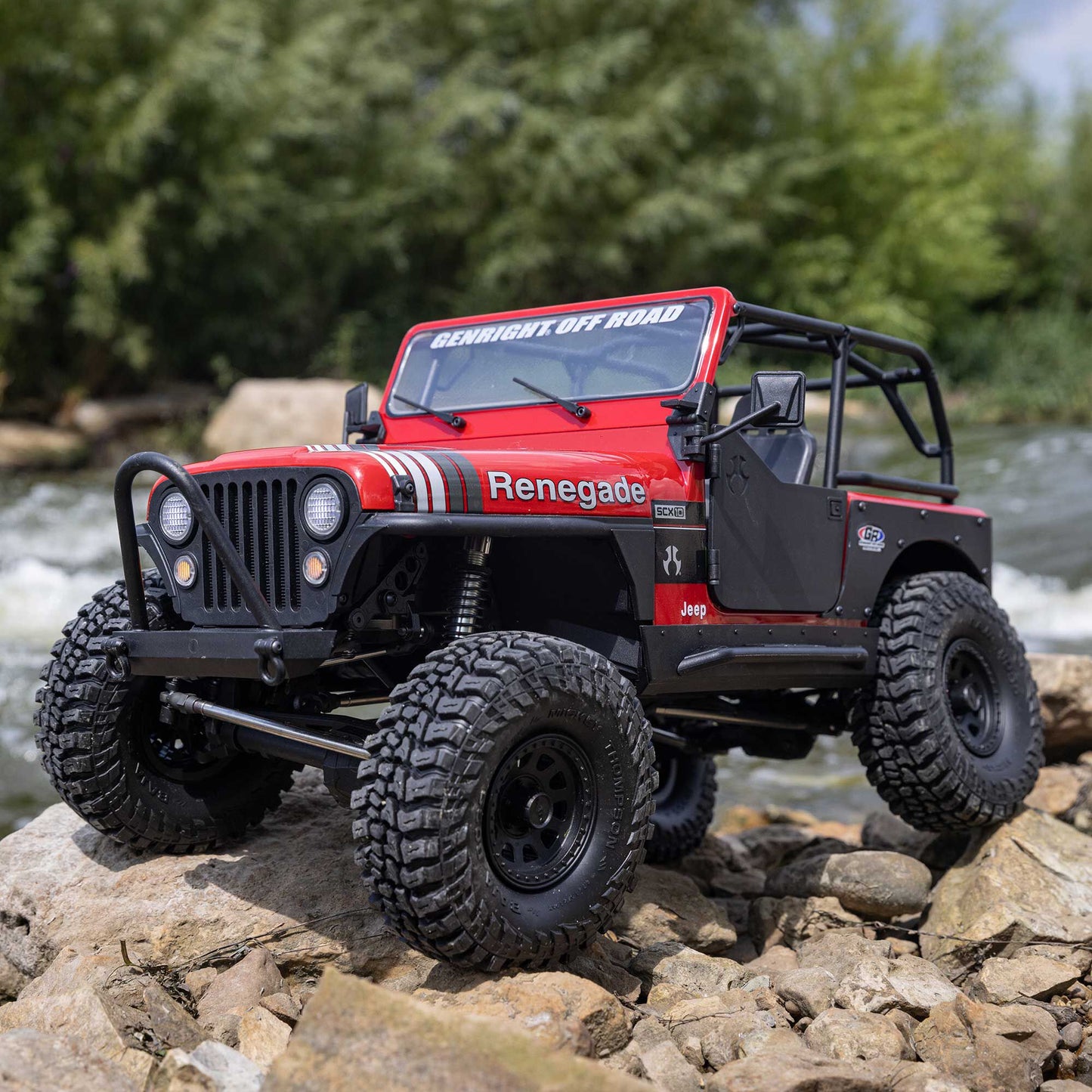 1/10 SCX10 III Jeep CJ-7 V2 Ready to Run (Red) (AXI03008V2T1)_28
