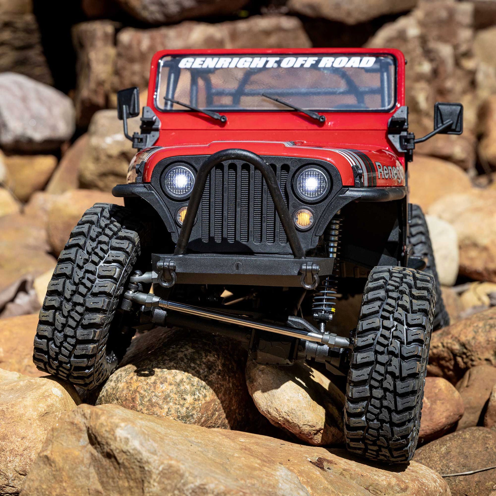 1/10 SCX10 III Jeep CJ-7 V2 Ready to Run (Red) (AXI03008V2T1)_14