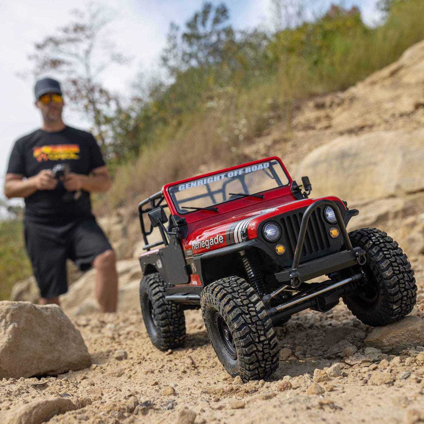 1/10 SCX10 III Jeep CJ-7 V2 Ready to Run (Red) (AXI03008V2T1)_4