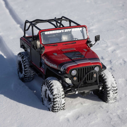 1/10 SCX10 III Jeep CJ-7 V2 Ready to Run (Red) (AXI03008V2T1)_2