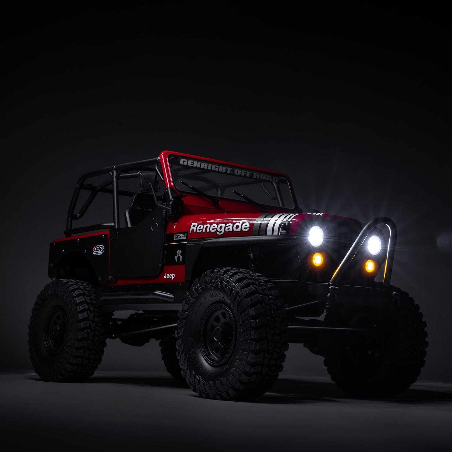 1/10 SCX10 III Jeep CJ-7 V2 Ready to Run (Red) (AXI03008V2T1)_18