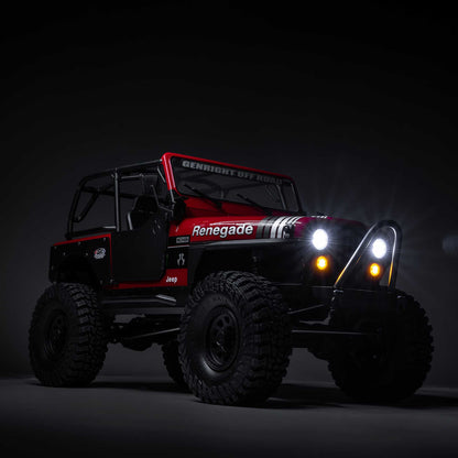 1/10 SCX10 III Jeep CJ-7 V2 Ready to Run (Red) (AXI03008V2T1)_18