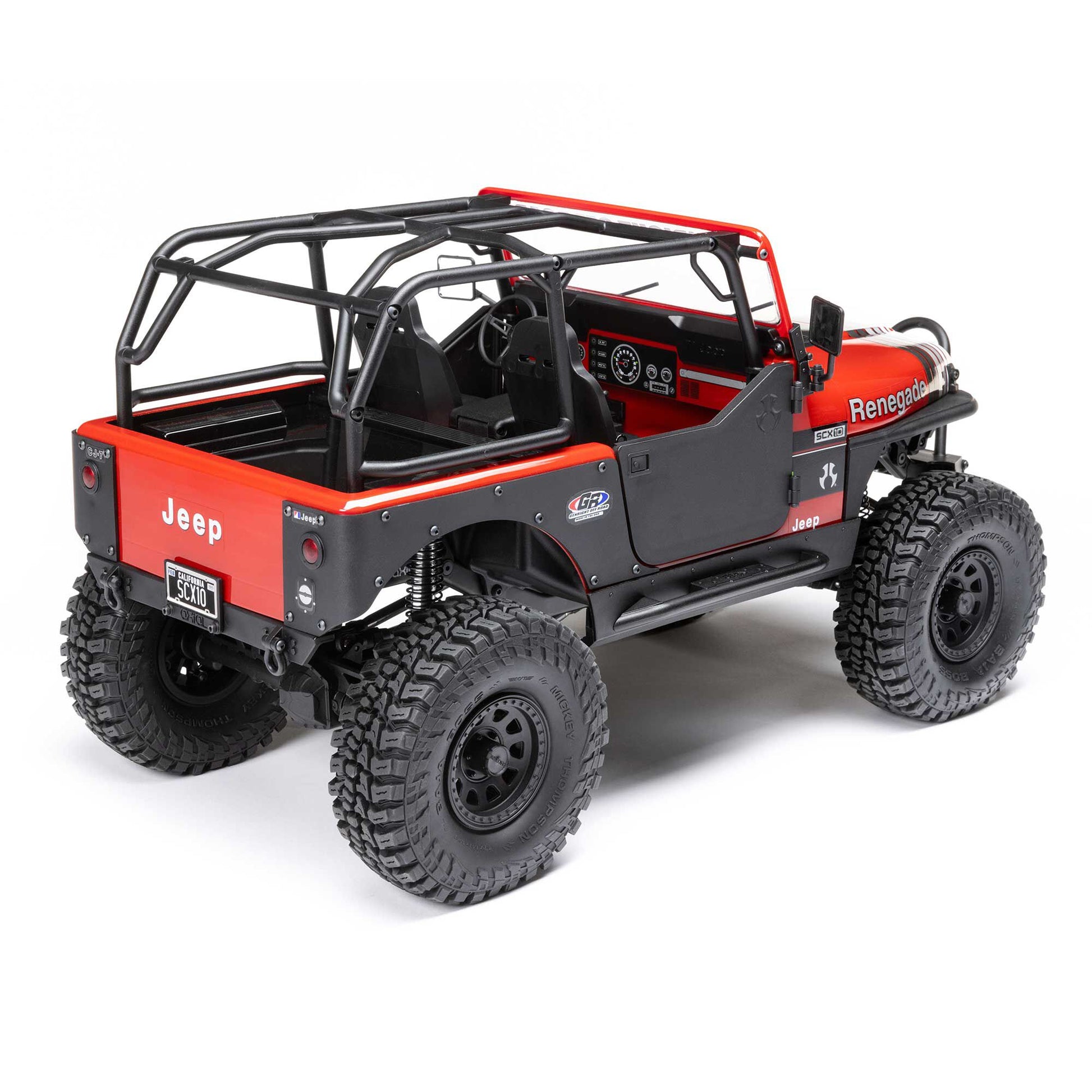 1/10 SCX10 III Jeep CJ-7 V2 Ready to Run (Red) (AXI03008V2T1)_27
