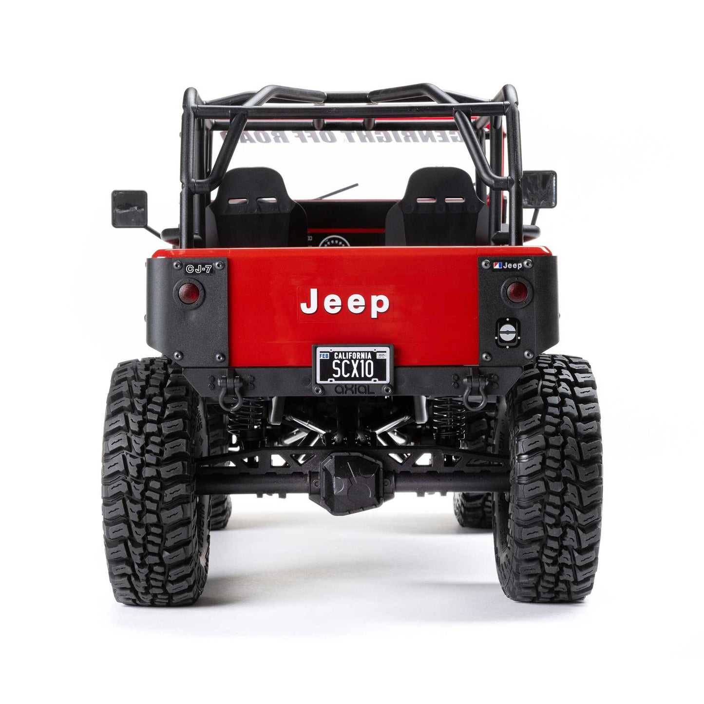 1/10 SCX10 III Jeep CJ-7 V2 Ready to Run (Red) (AXI03008V2T1)_9