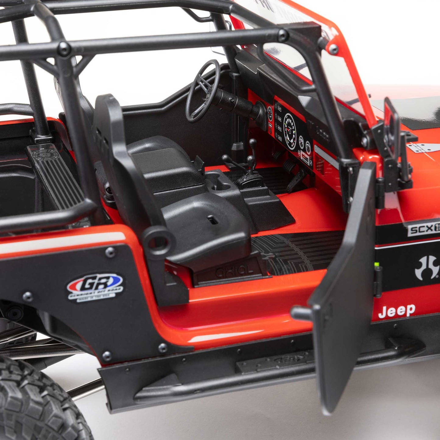 1/10 SCX10 III Jeep CJ-7 V2 Ready to Run (Red) (AXI03008V2T1)_10