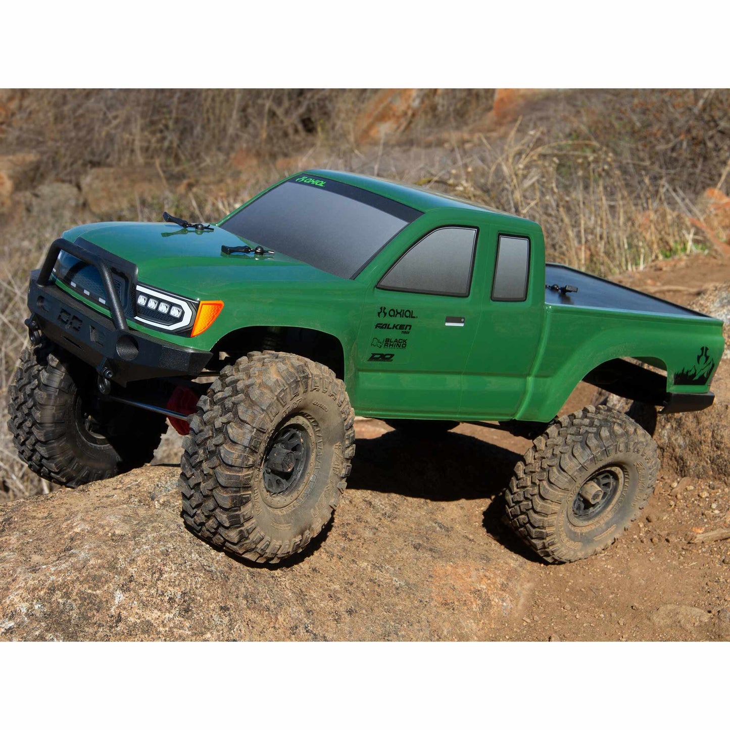 1/10 SCX10 III Base Camp Ready to Run (Green) (AXI03027T2)