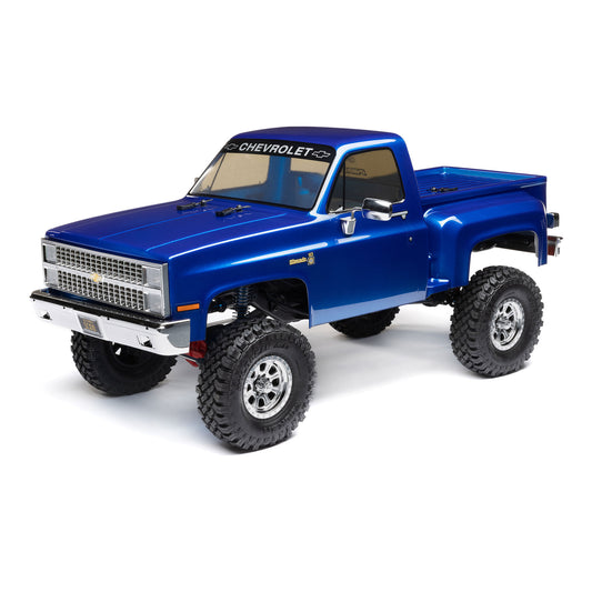 1/10 SCX10 III Base Camp 1982 Chevrolet K10 Ready to Run (Blue) (AXI03030T1)_1