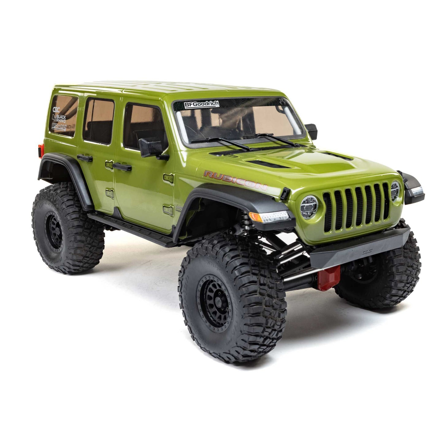 1/6 SCX6 Jeep JLU Wrangler Ready to Run (Green) (AXI05000T1)_11