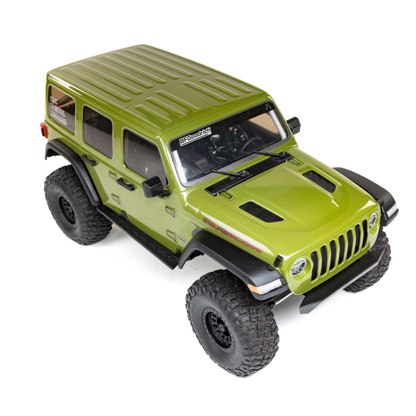 1/6 SCX6 Jeep JLU Wrangler Ready to Run (Green) (AXI05000T1)_6