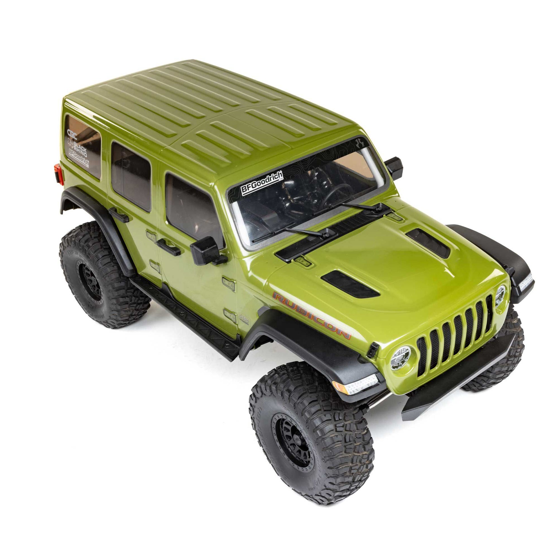 1/6 SCX6 Jeep JLU Wrangler Ready to Run (Green) (AXI05000T1)_6