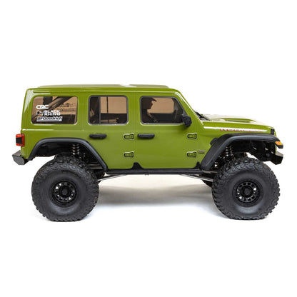1/6 SCX6 Jeep JLU Wrangler Ready to Run (Green) (AXI05000T1)_20