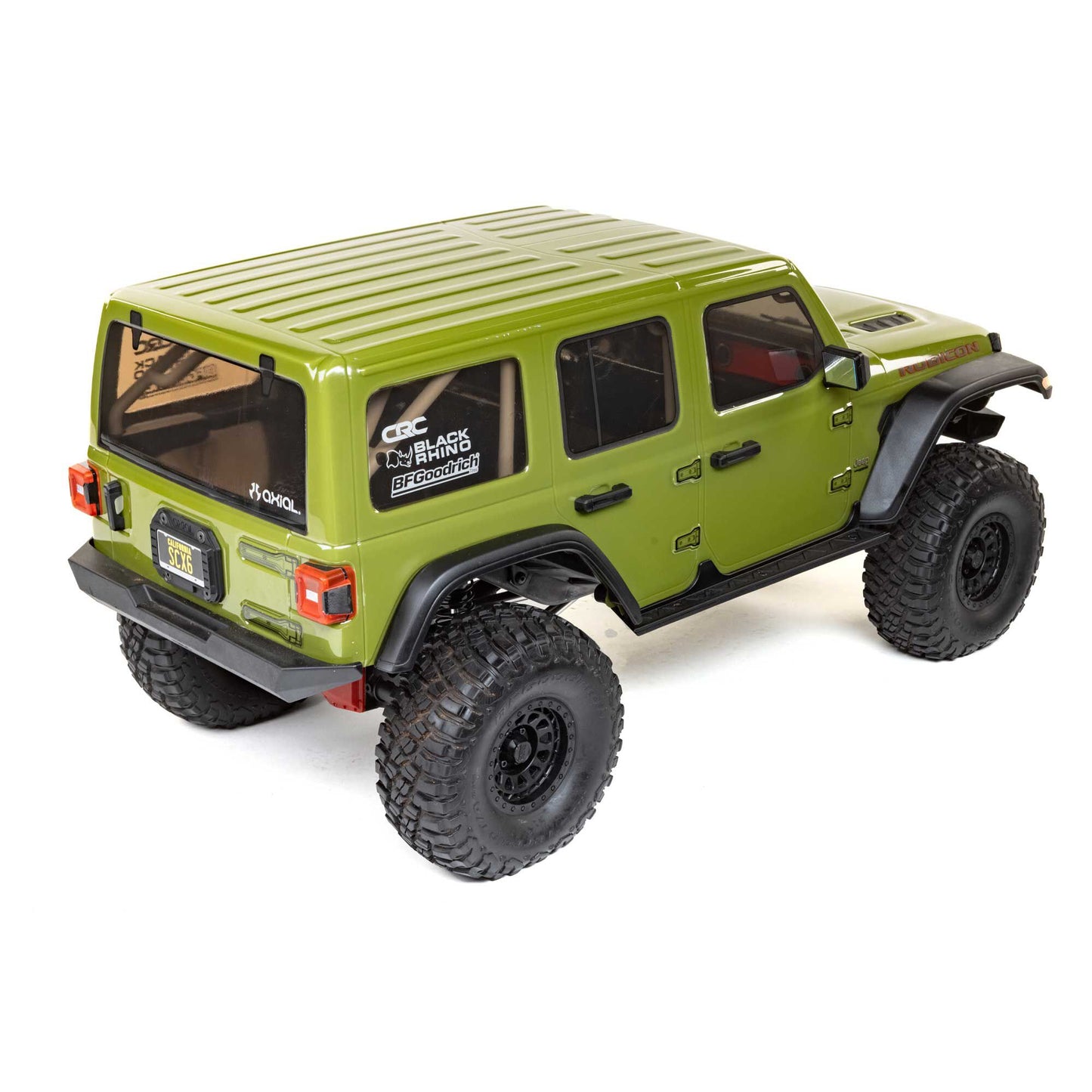 1/6 SCX6 Jeep JLU Wrangler Ready to Run (Green) (AXI05000T1)_3