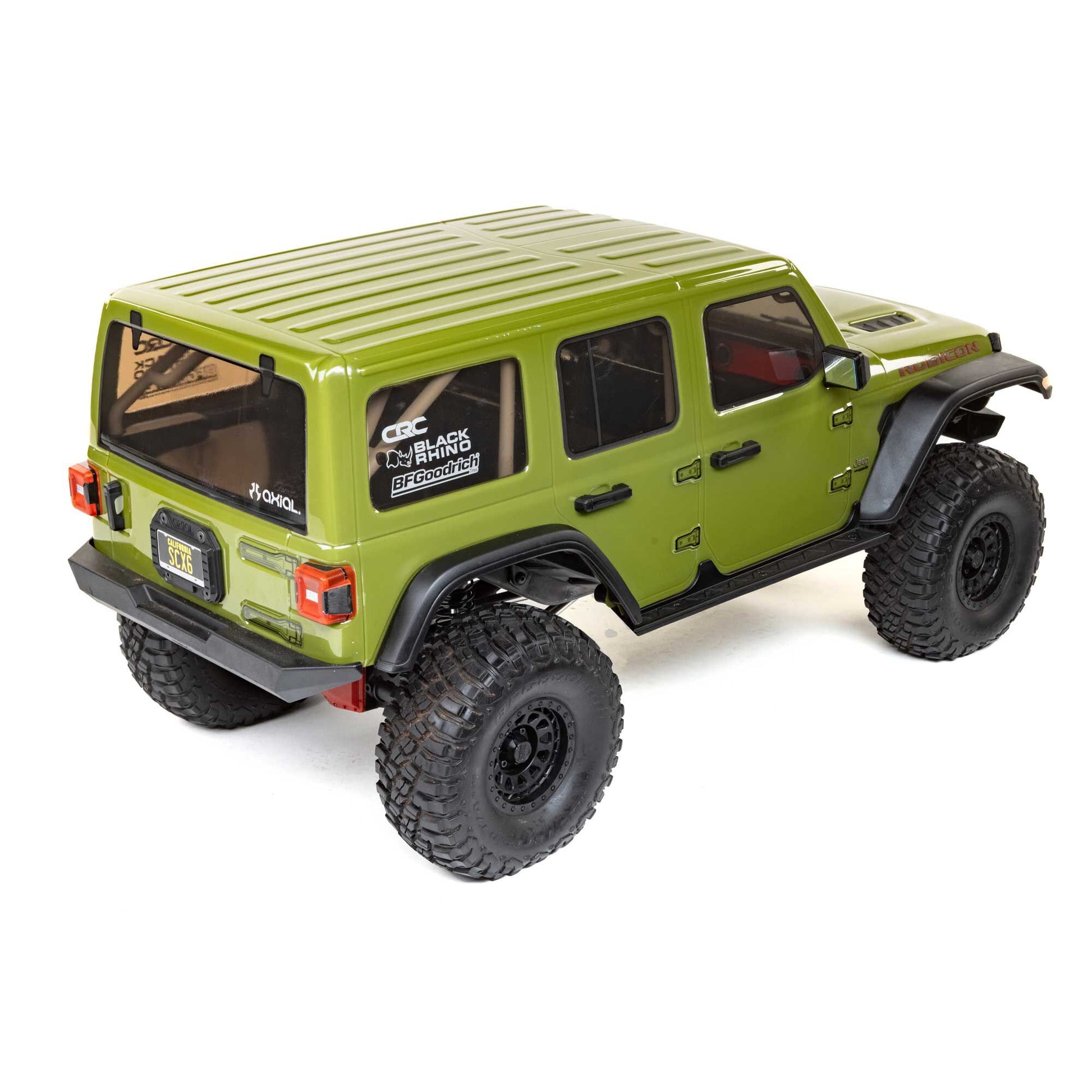 1/6 SCX6 Jeep JLU Wrangler Ready to Run (Green) (AXI05000T1)_3