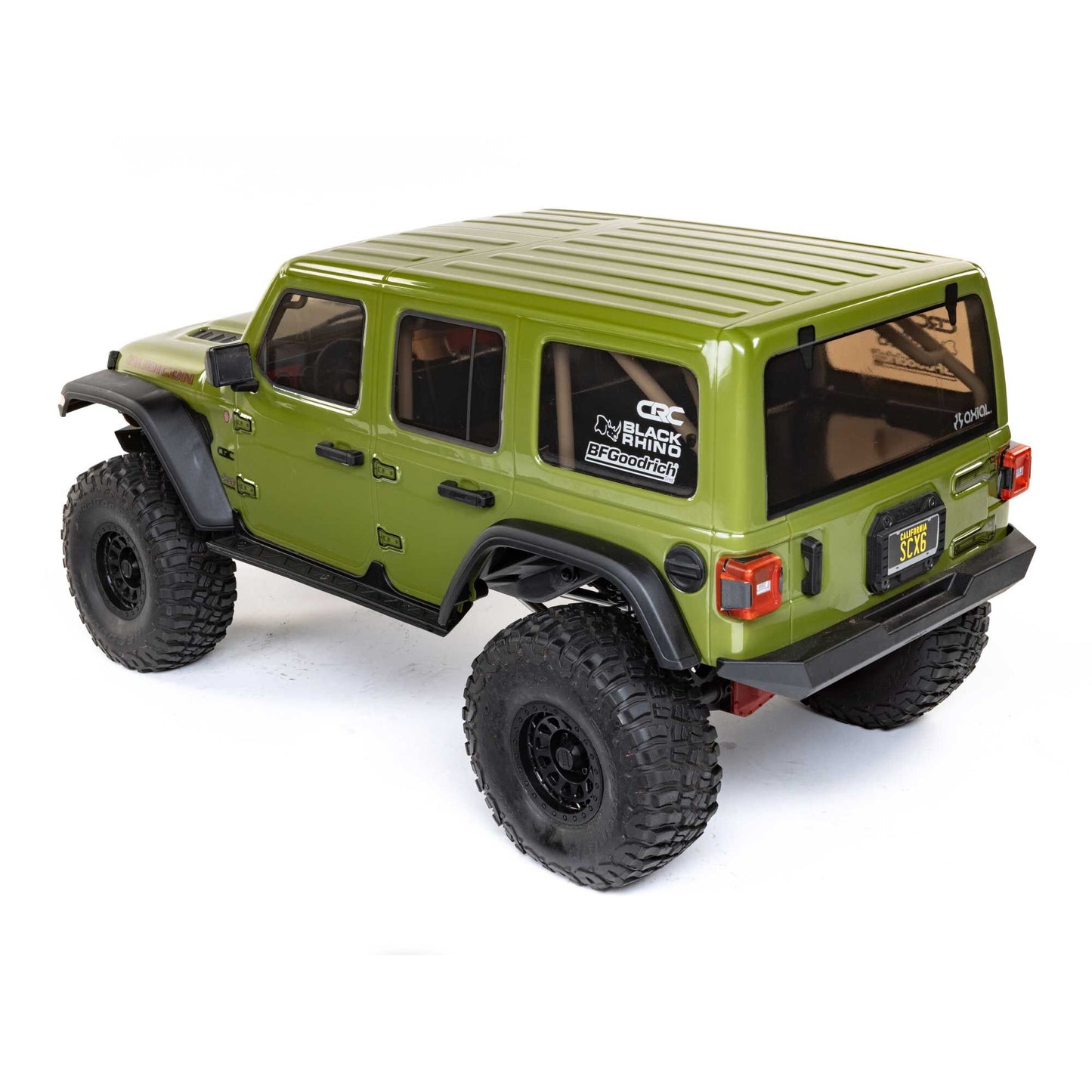 1/6 SCX6 Jeep JLU Wrangler Ready to Run (Green) (AXI05000T1)_4