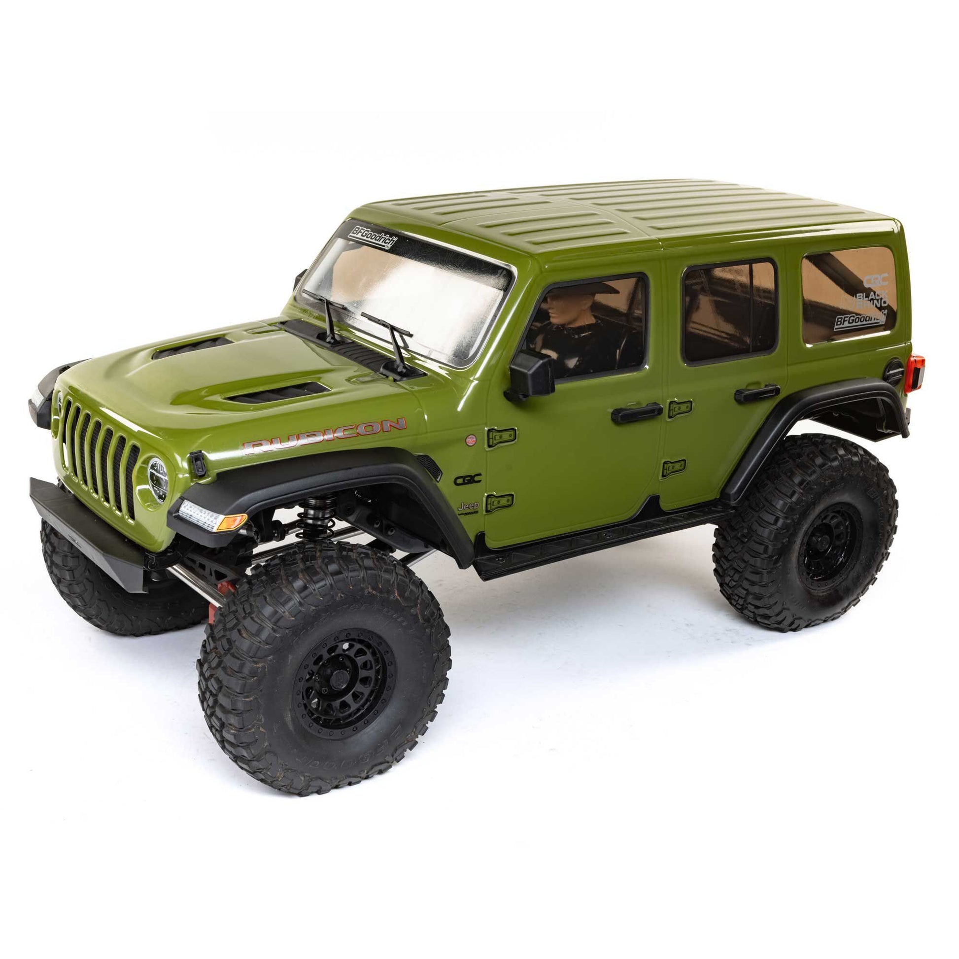 1/6 SCX6 Jeep JLU Wrangler Ready to Run (Green) (AXI05000T1)_1