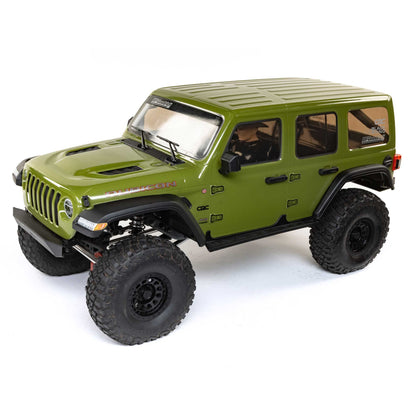 1/6 SCX6 Jeep JLU Wrangler Ready to Run (Green) (AXI05000T1)_1