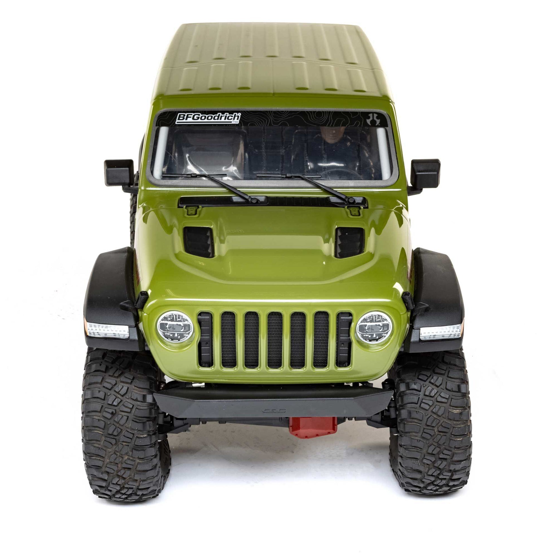 1/6 SCX6 Jeep JLU Wrangler Ready to Run (Green) (AXI05000T1)_12