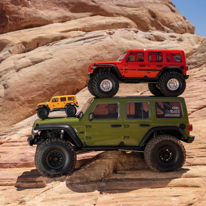 1/6 SCX6 Jeep JLU Wrangler Ready to Run (Green) (AXI05000T1)_17