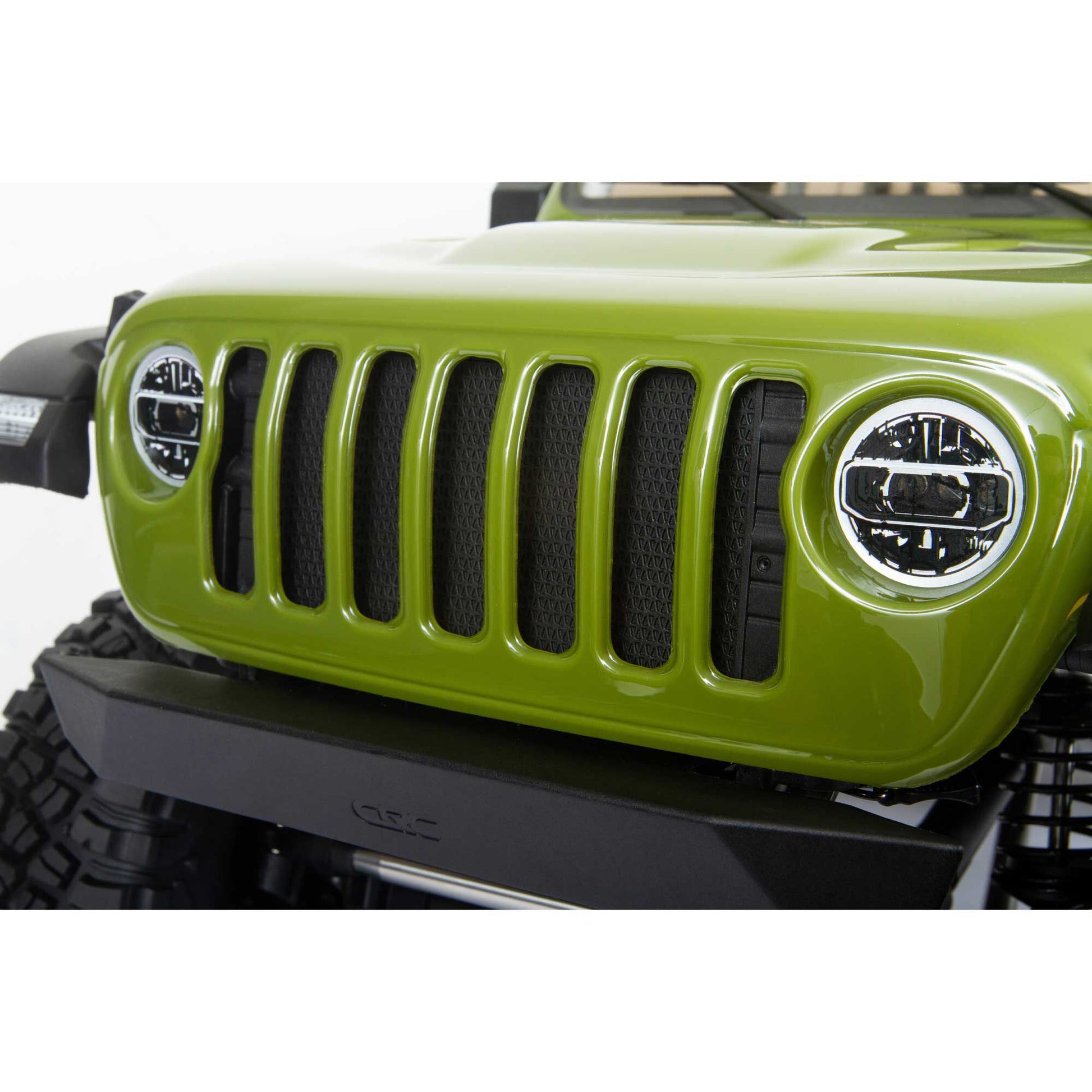 1/6 SCX6 Jeep JLU Wrangler Ready to Run (Green) (AXI05000T1)_8