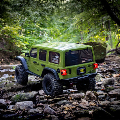 1/6 SCX6 Jeep JLU Wrangler Ready to Run (Green) (AXI05000T1)_16