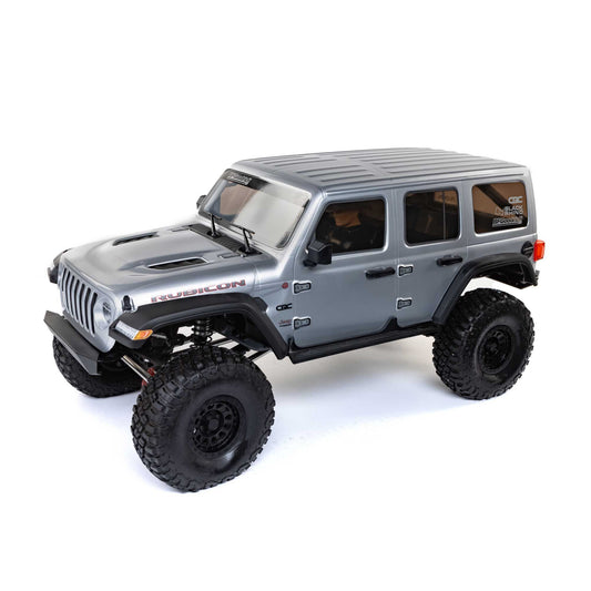 1/6 SCX6 Jeep JLU Wrangler Ready to Run (Silver) (AXI05000T2)_1