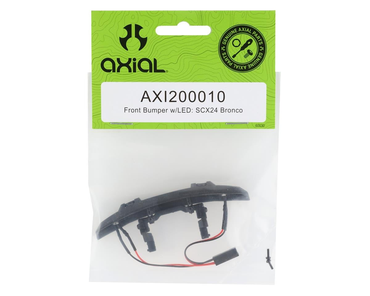 Front Bumper with LED for SCX24 Ford Bronco (AXI200010)