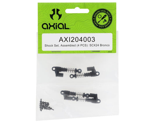 Shock Set, Assembled for SCX24 Ford Bronco (AXI204003)