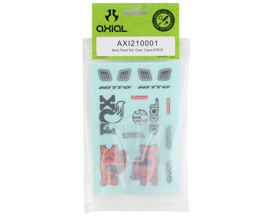 Capra UTB18 Clear Body Panel Set (AXI210001)
