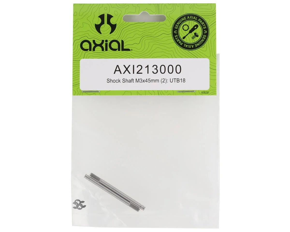 M3x45mm Shock Shaft for UTB18 (Set of 2) (AXI213000)