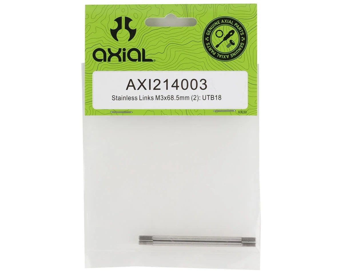 Stainless Links M3x68.5 for UTB18 (Set of 2) (AXI214003)