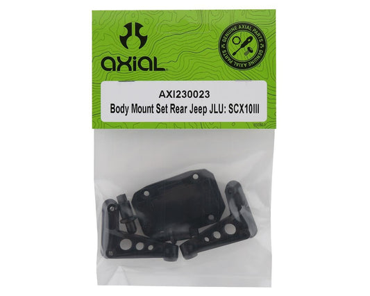 Body Mount Set Rear for Jeep JLU SCX10 III (AXI230023)
