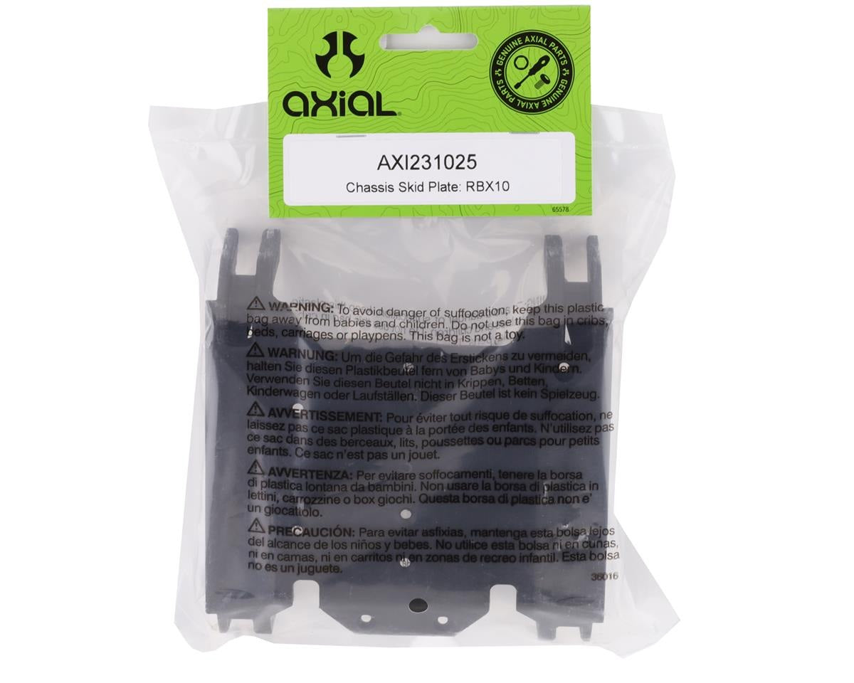 Chassis Skid Plate for RBX10 (AXI231025)