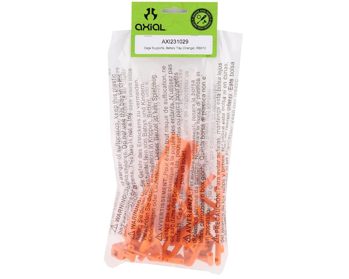 Cage Supports Battery Tray for RBX10 (Orange) (AXI231029)