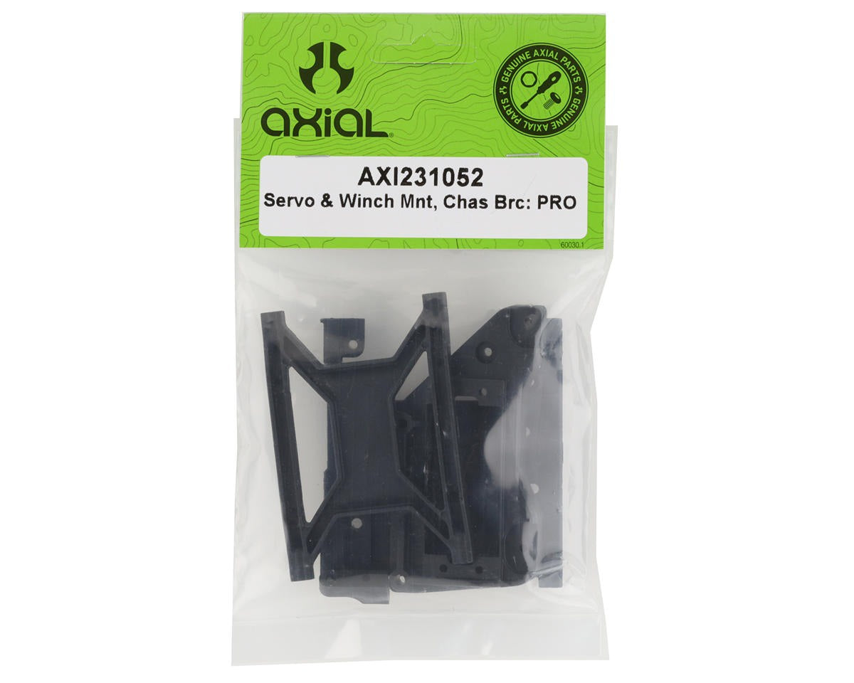 Servo and Winch Mount Chassis Brace for 1/10 SCX10 PRO (AXI231052)