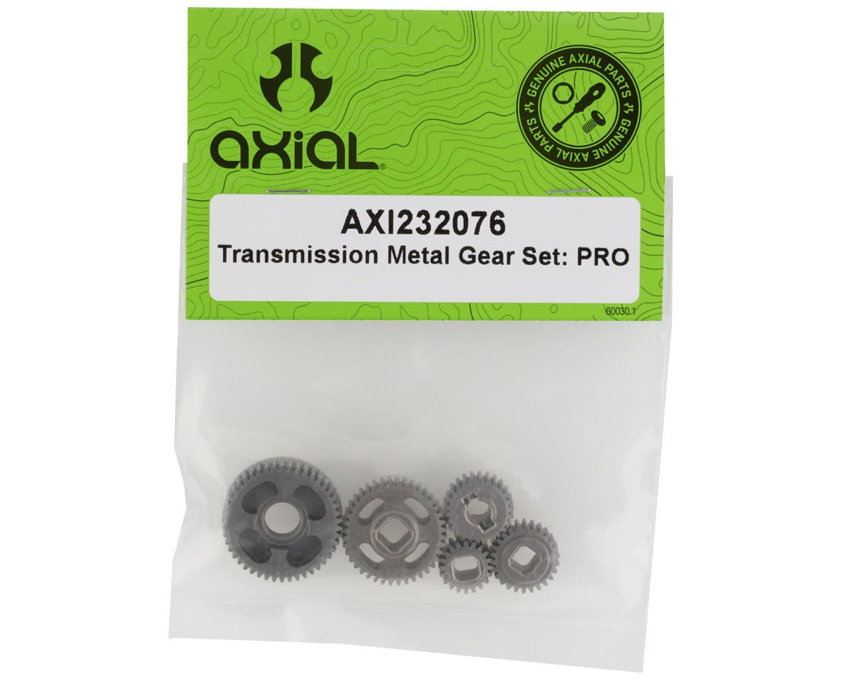 Transmission Metal Gear Set for 1/10 SCX10 PRO (AXI232076)