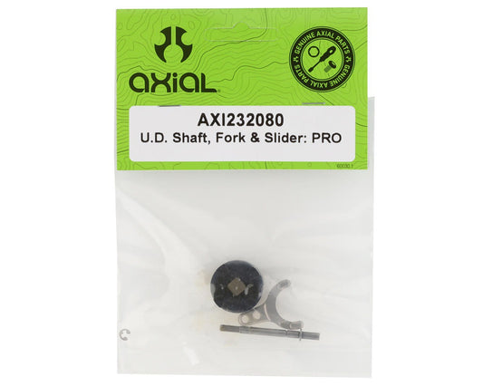 Underdrive Shaft Fork & Slider for 1/10 SCX10 PRO (AXI232080)