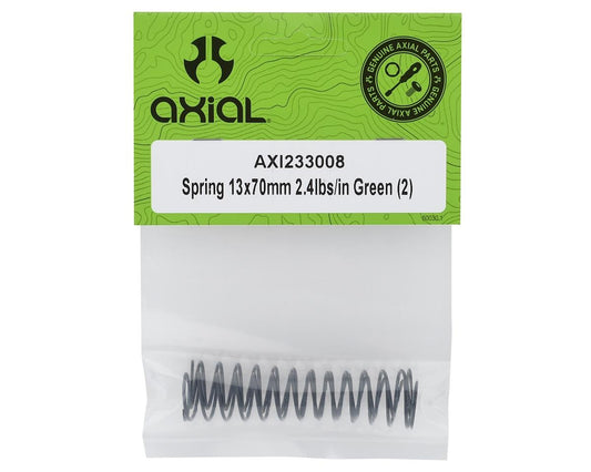 Spring 13x70mm 2.4lbs Green (AXI233008)