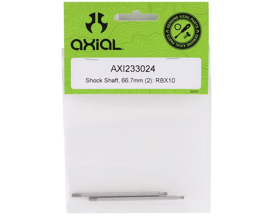 66.7mm Shock Shaft for RBX10 (Pack of 2) (AXI233024)