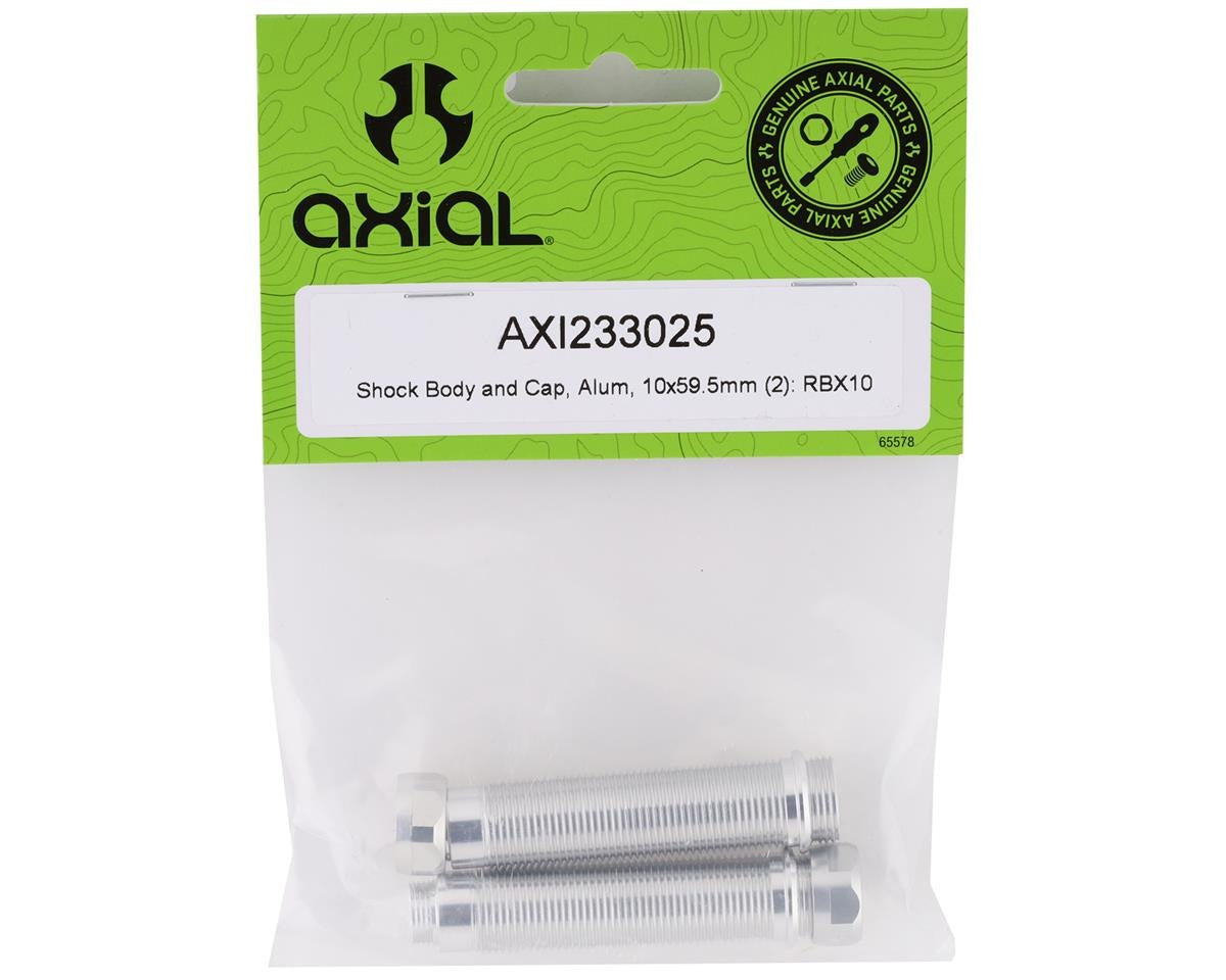 Shock Body and Cap Aluminum 10x59.5mm for RBX10 (2) (AXI233025)