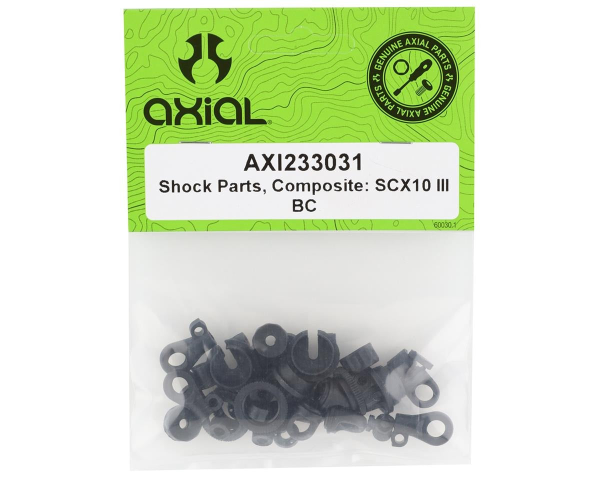 Composite Shock Parts for SCX10 III BC (AXI233031)