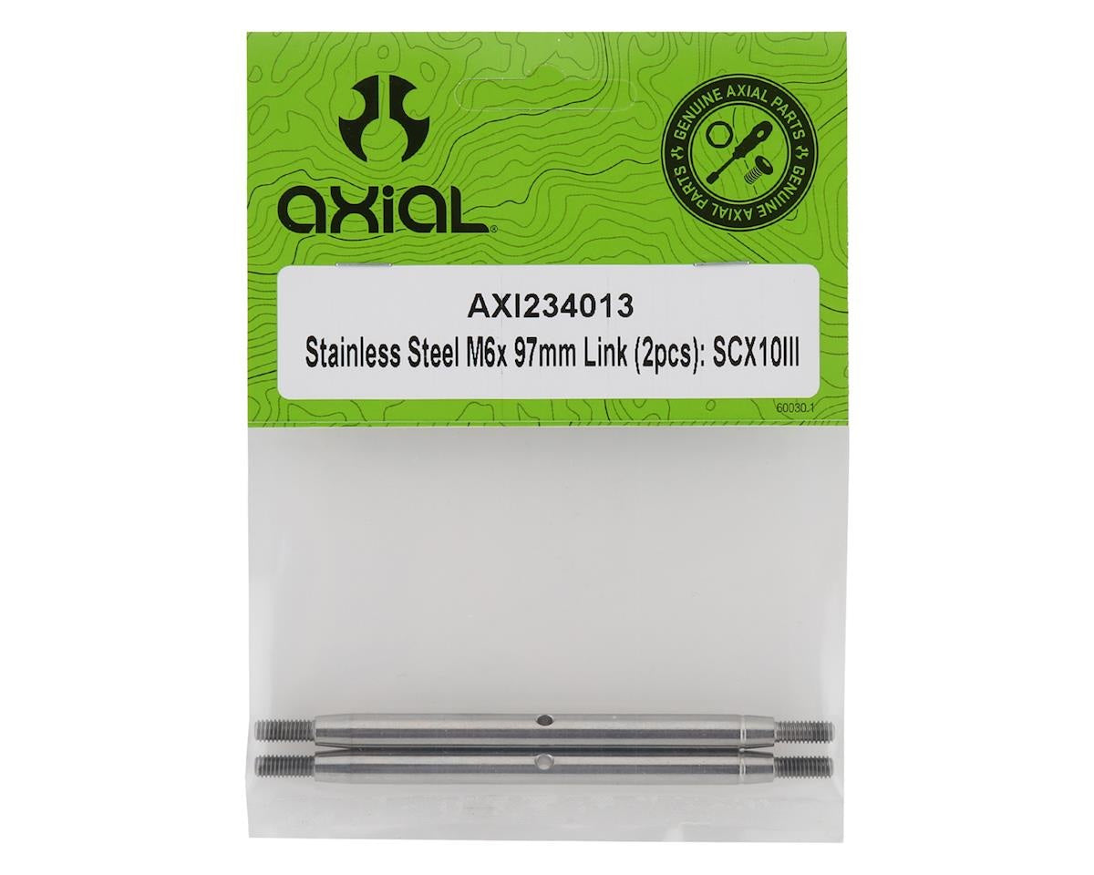 Stainless Steel M6x 97mm Links for SCX10 III (AXI234013)