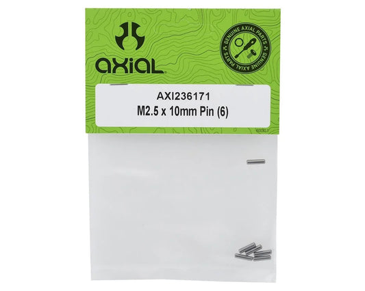 M2.5 x 10mm Pin Set of 6 (AXI236171)