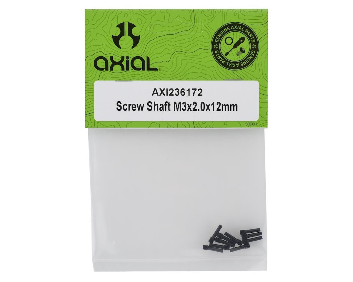 M3 x 2.0 x 12mm Screw Shaft for RC Crawler Vehicles (AXI236172)