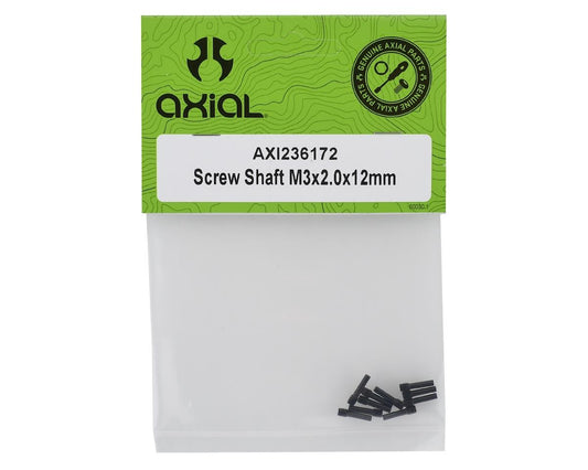 M3 x 2.0 x 12mm Screw Shaft for RC Crawler Vehicles (AXI236172)